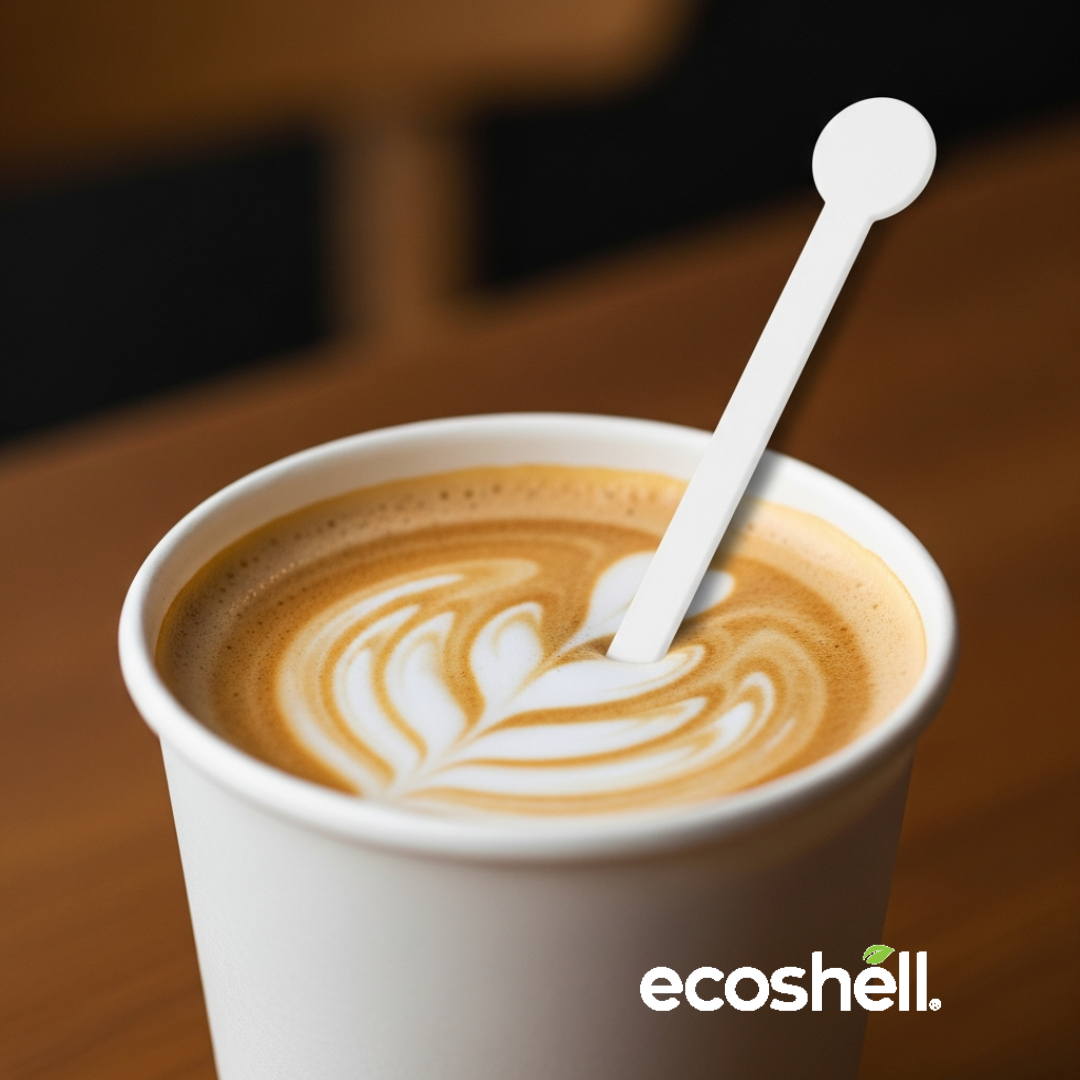 Agitador Compostable