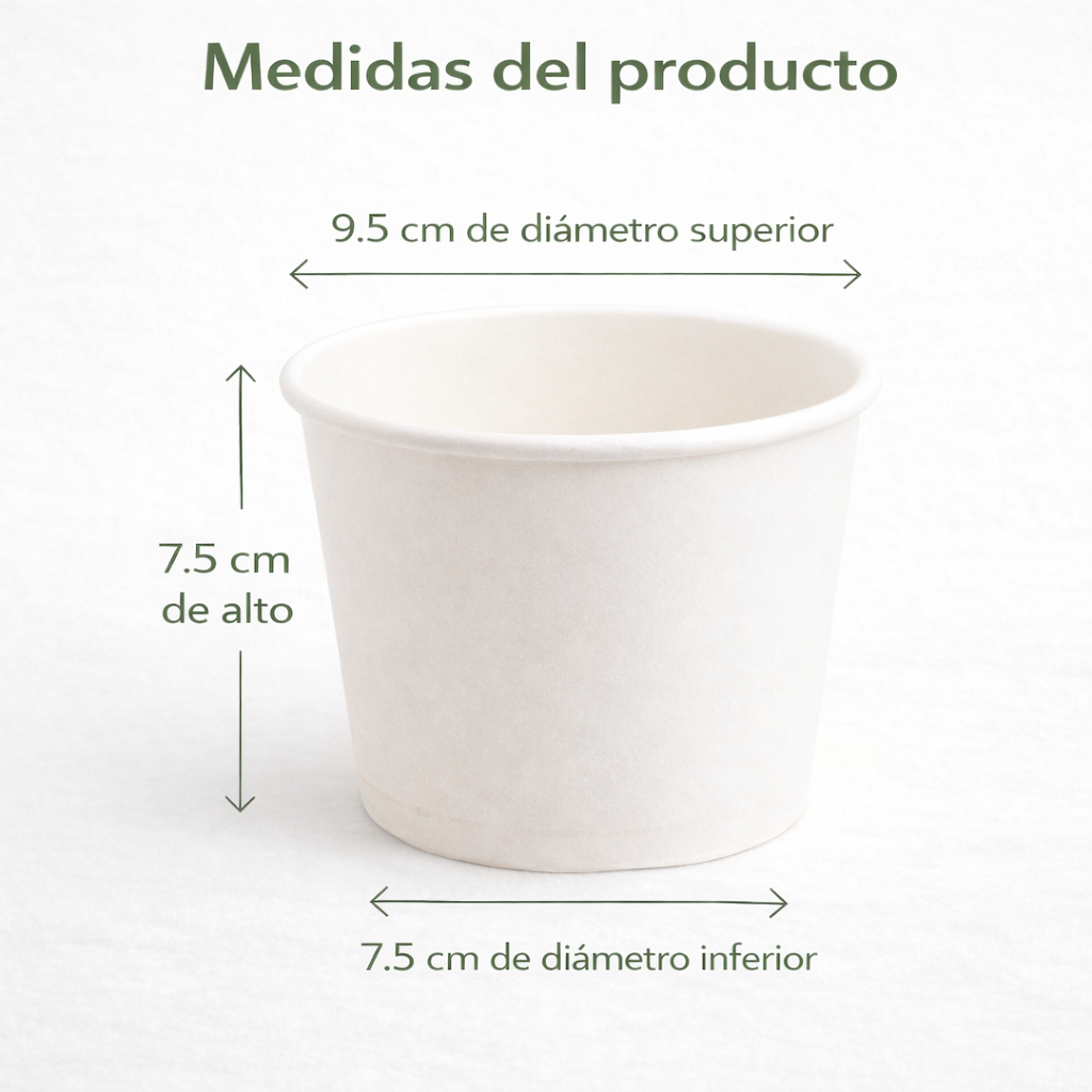 Paper Bowl 16 Oz Compostable