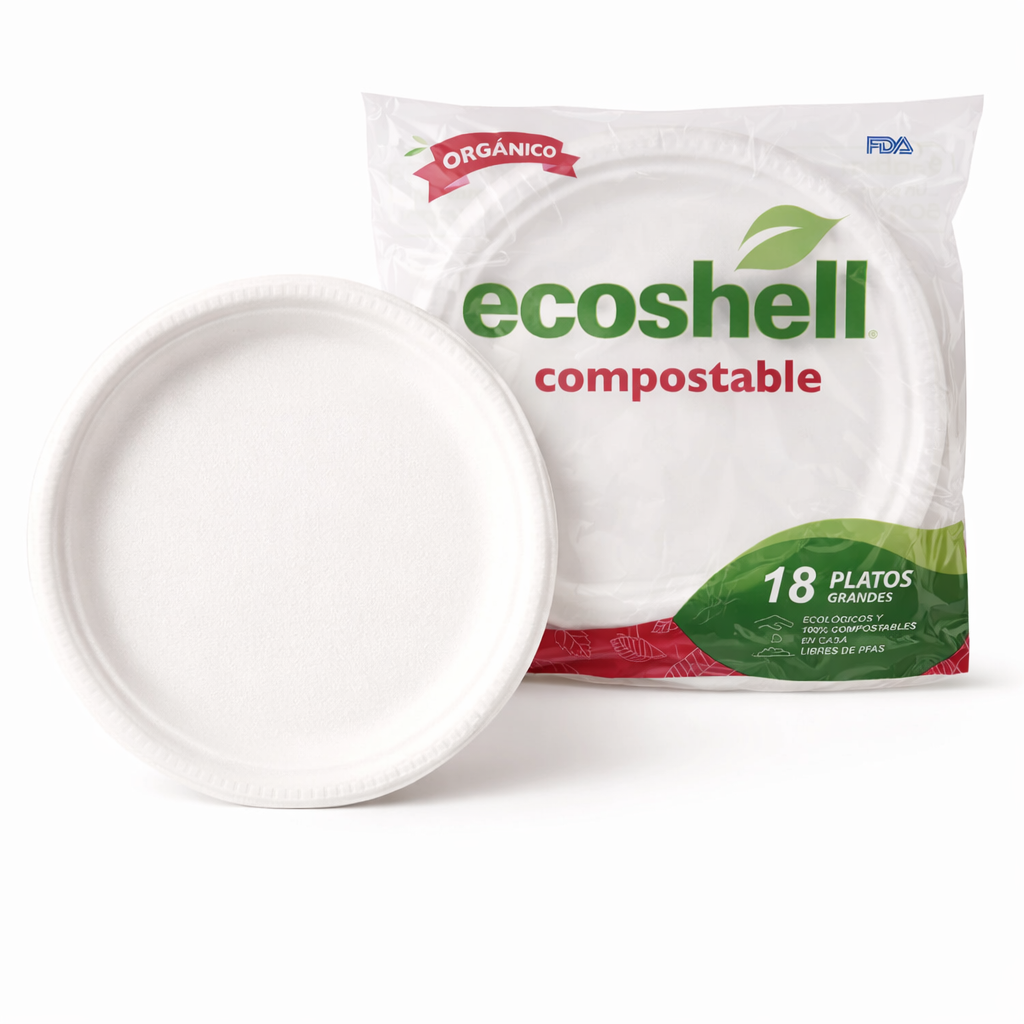 Plato Pastelero Compostable