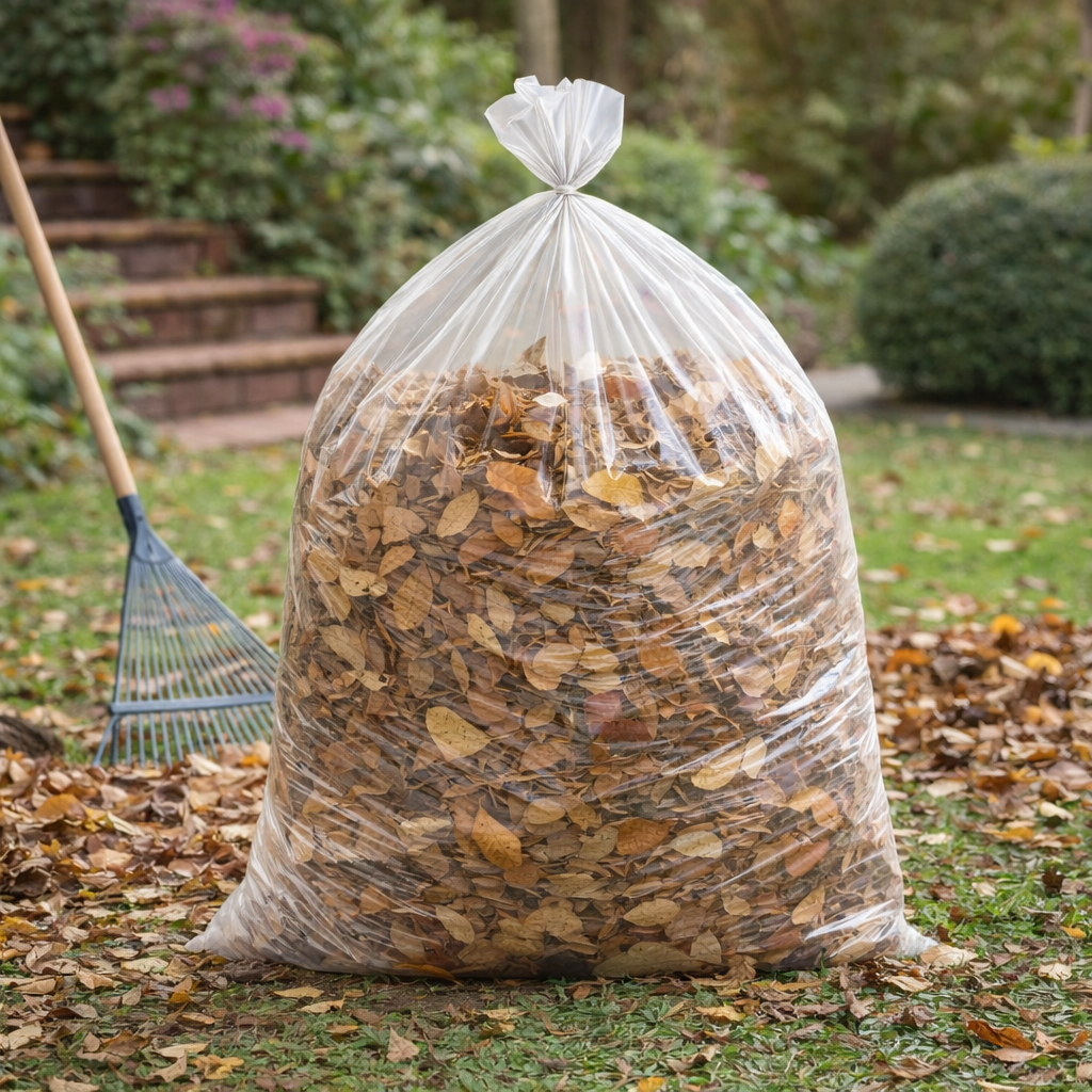 Bolsa De Basura Transparente 90x120cm Compostable