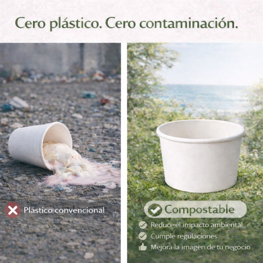 Paper Bowl 8 Oz Compostable