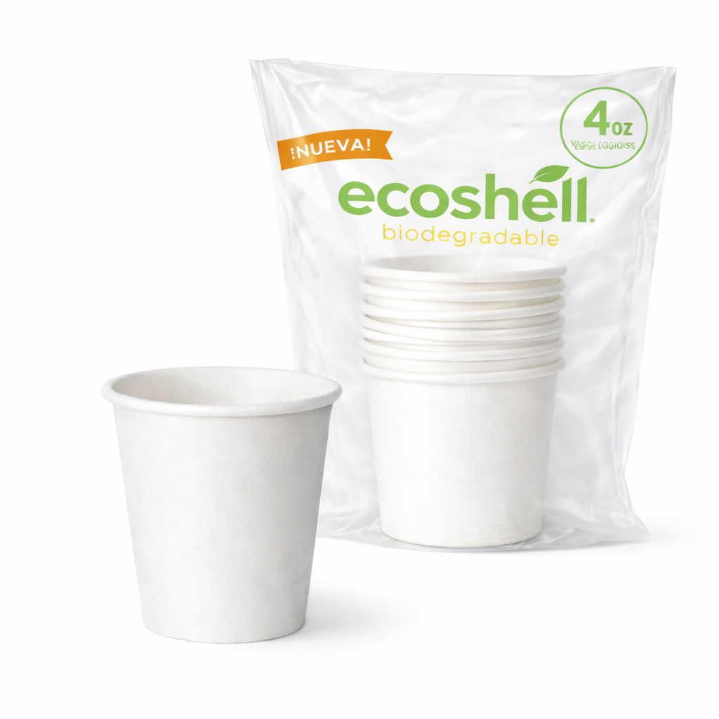 Vaso Para Café 4 Oz Compostable