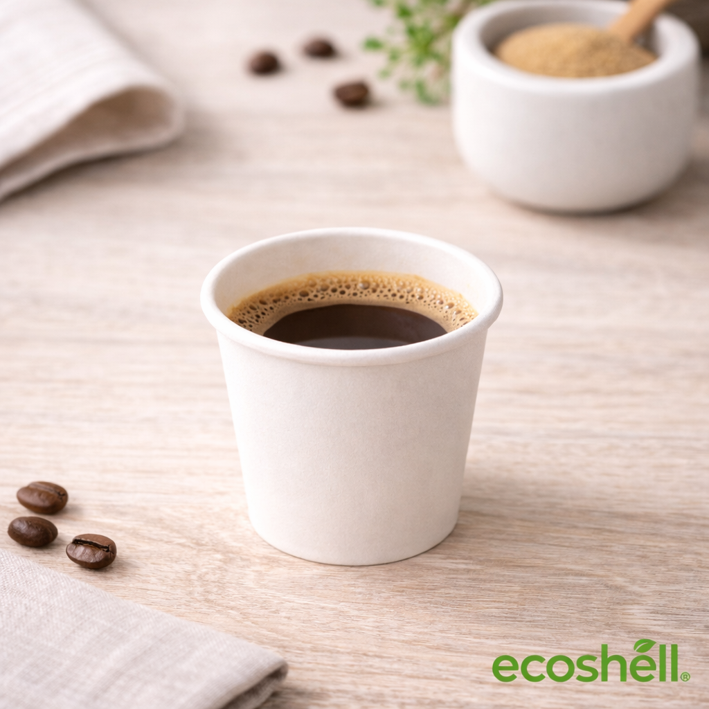 Vaso Para Café 4 Oz Compostable