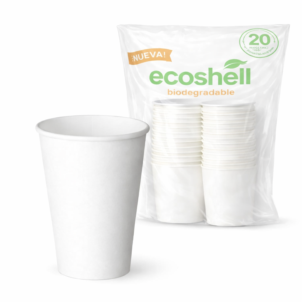 Vaso Para Café 12 Oz Compostable