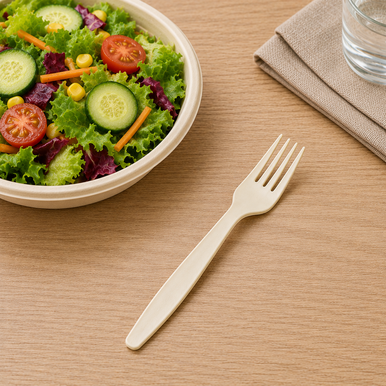 Tenedor Mediano Compostable