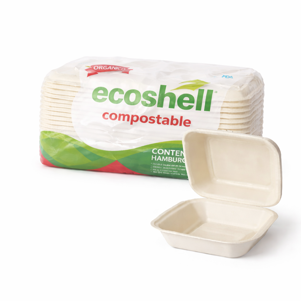 Hamburguesero 6x6 Compostable