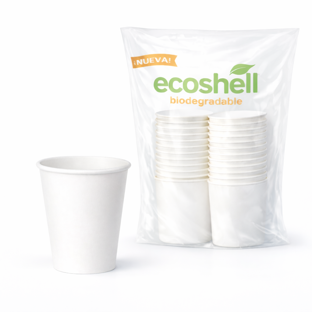 Vaso Para Café 8 Oz Compostable