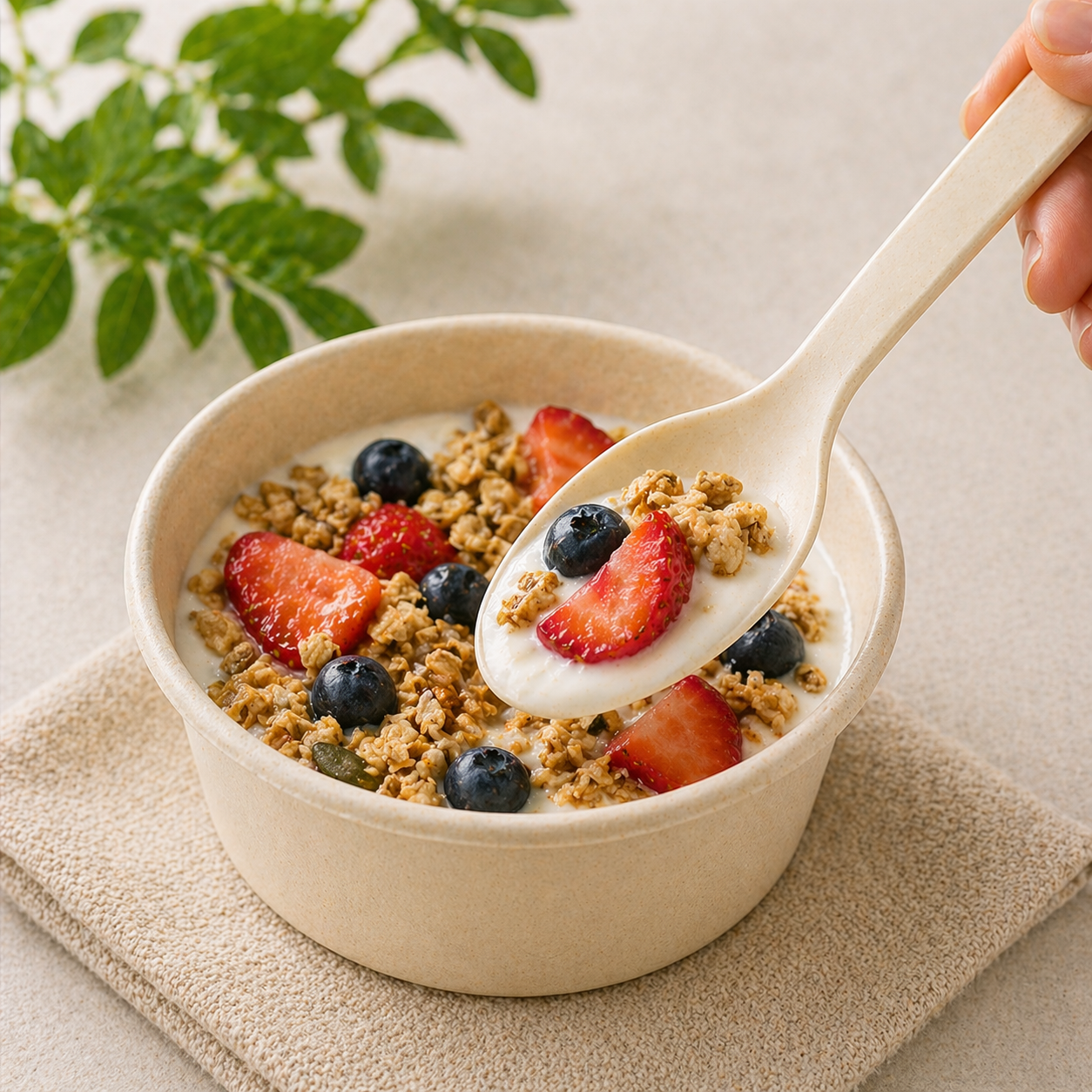 Cuchara 6" Compostable