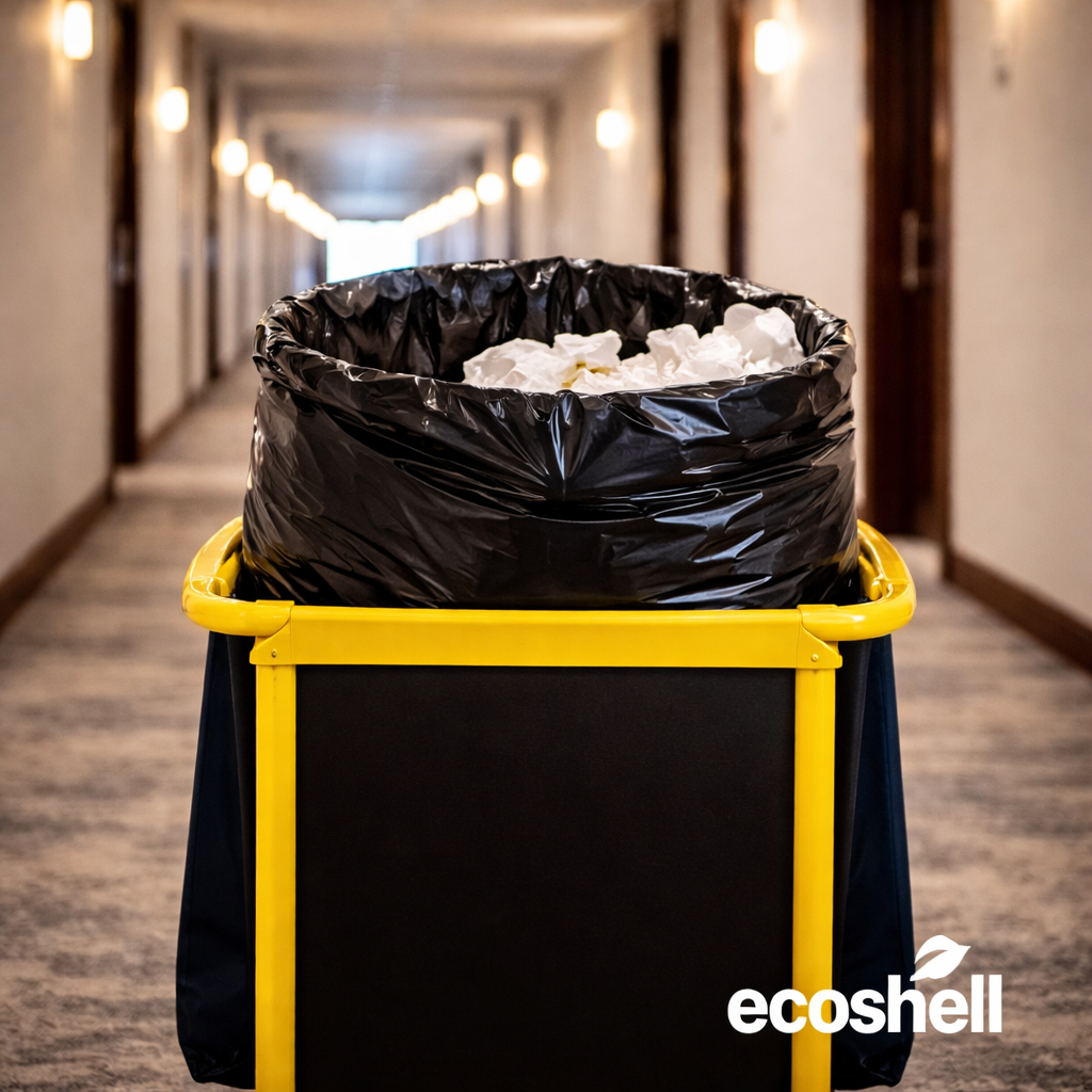 Bolsa Extra Jumbo Negra 90x120 cm Compostable