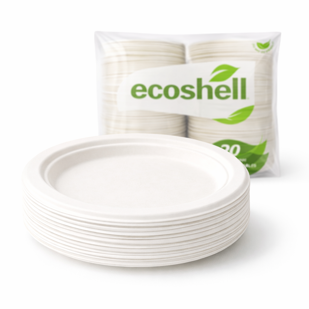 Plato Pastelero 7" Compostable