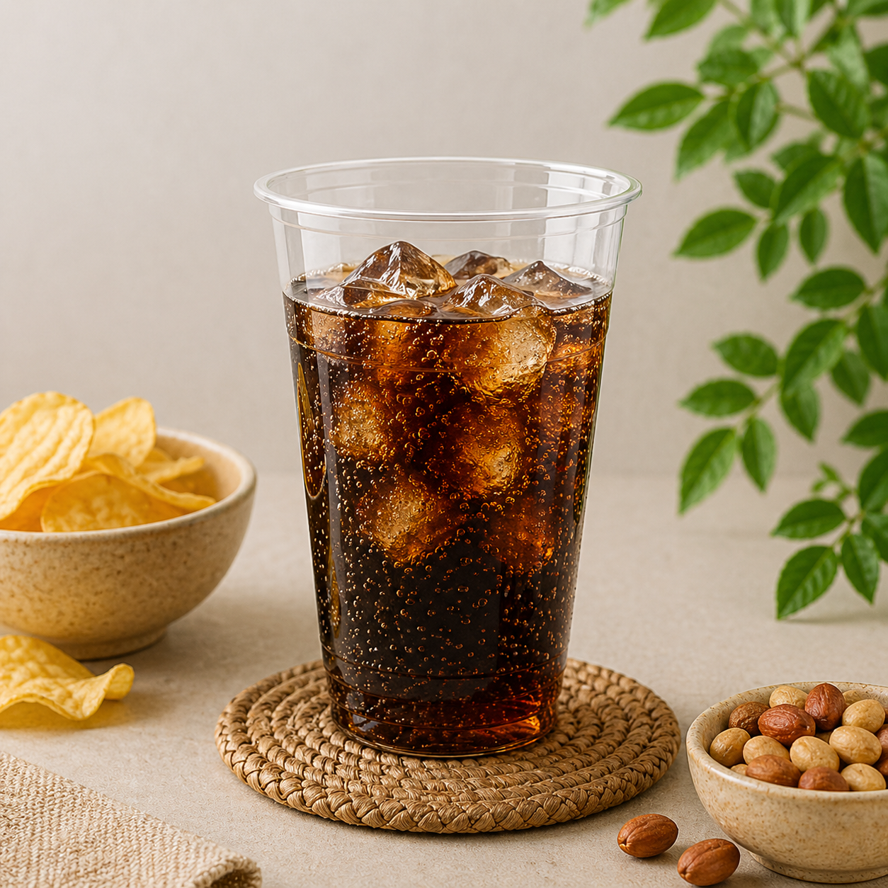 Vaso Transparente 20 Oz Compostable
