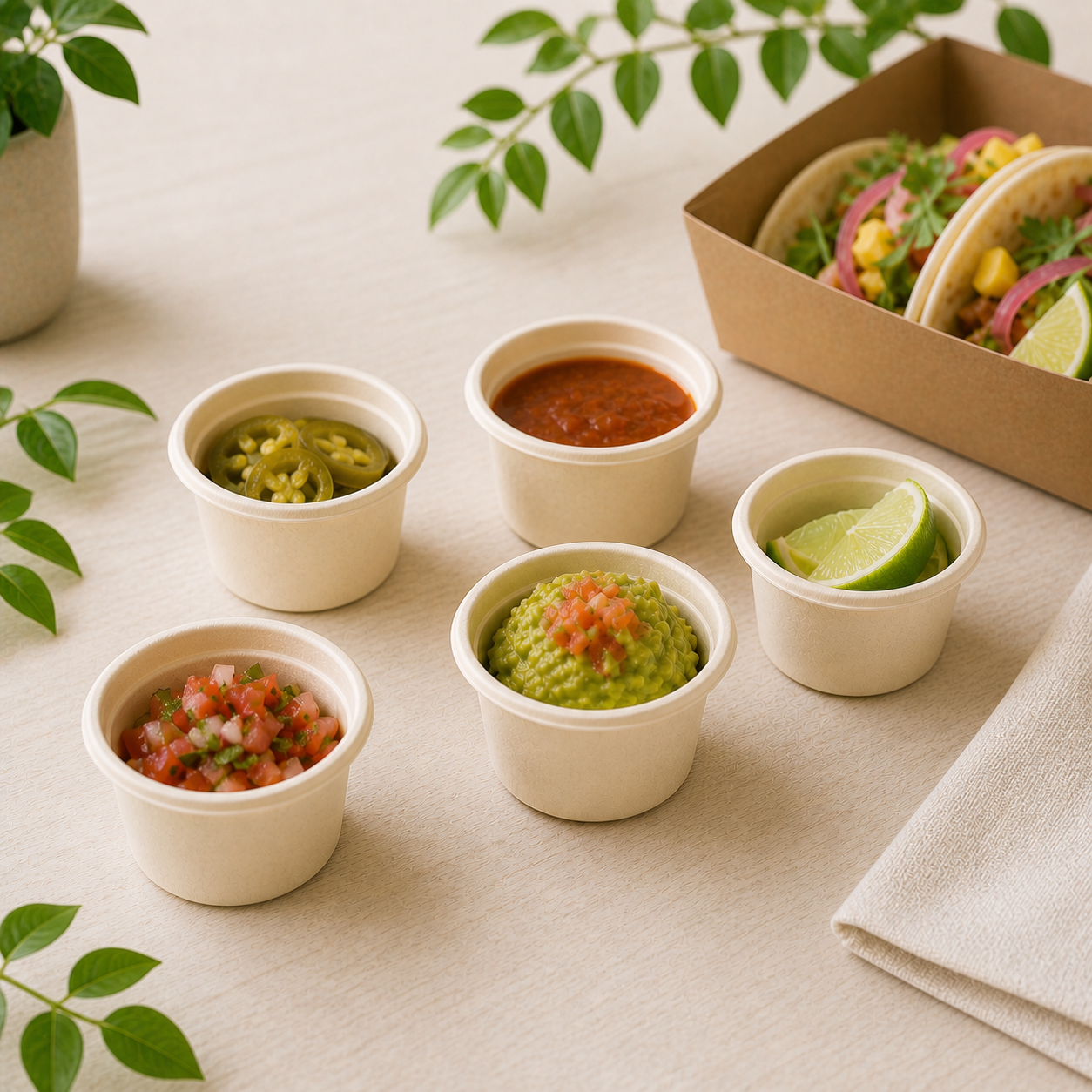 Soufflé Cup 2 Oz Compostable