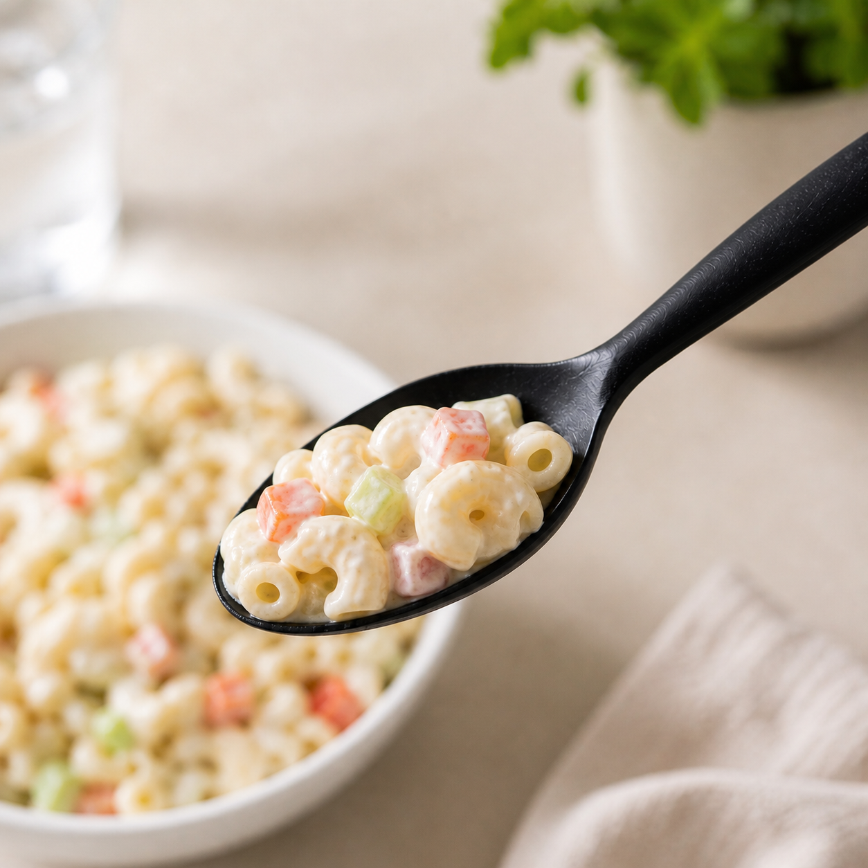 Cuchara 6″ Black Compostable