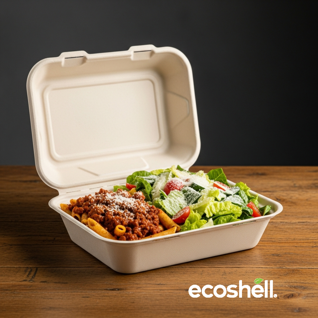 Contenedor 44 Oz Compostable S/ División