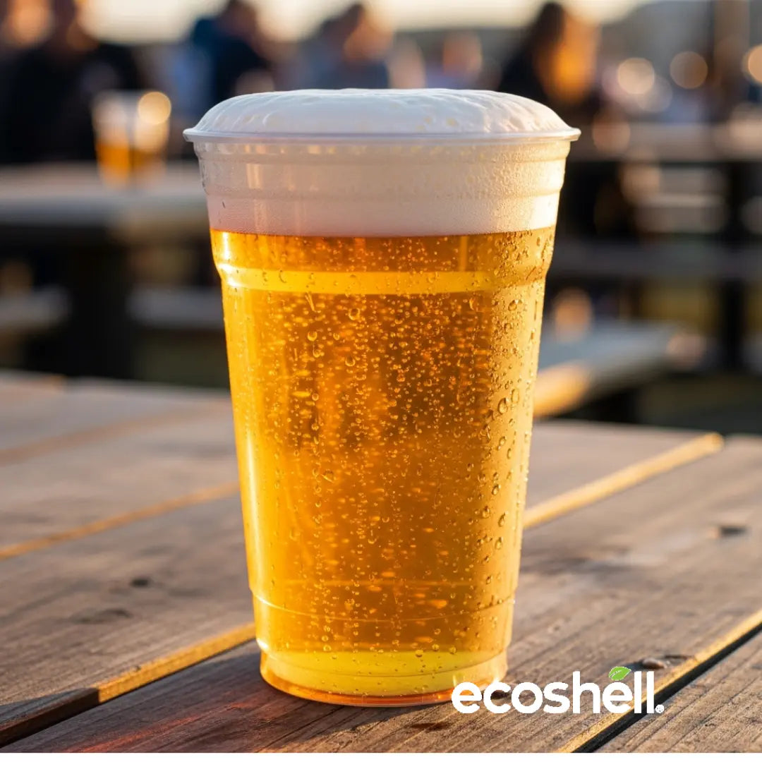 Vaso Transparente 32 Oz Compostable