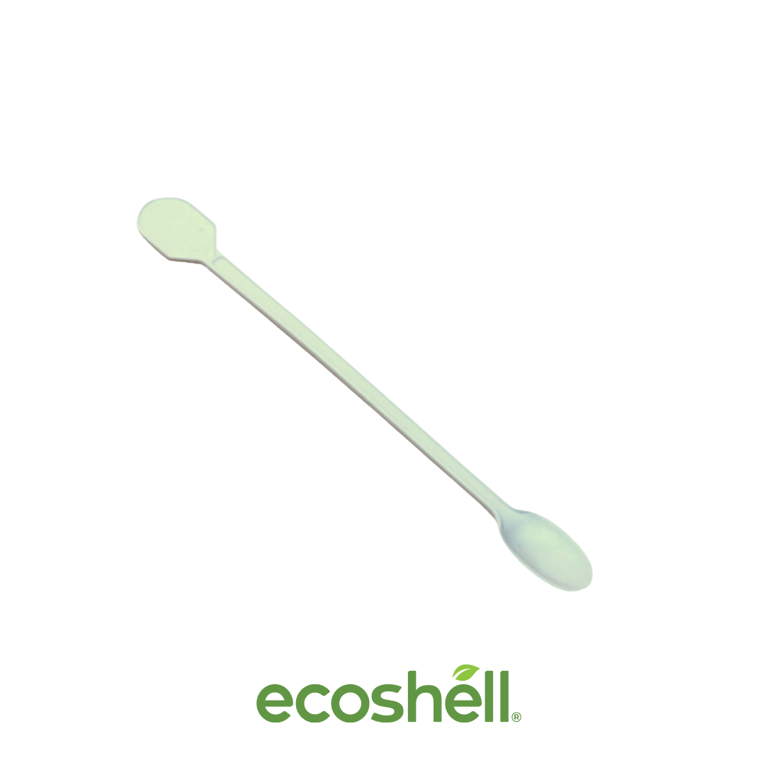 Agitador Compostable Fécula de maíz ♻️ Alternativa sin plástico ni contaminantes