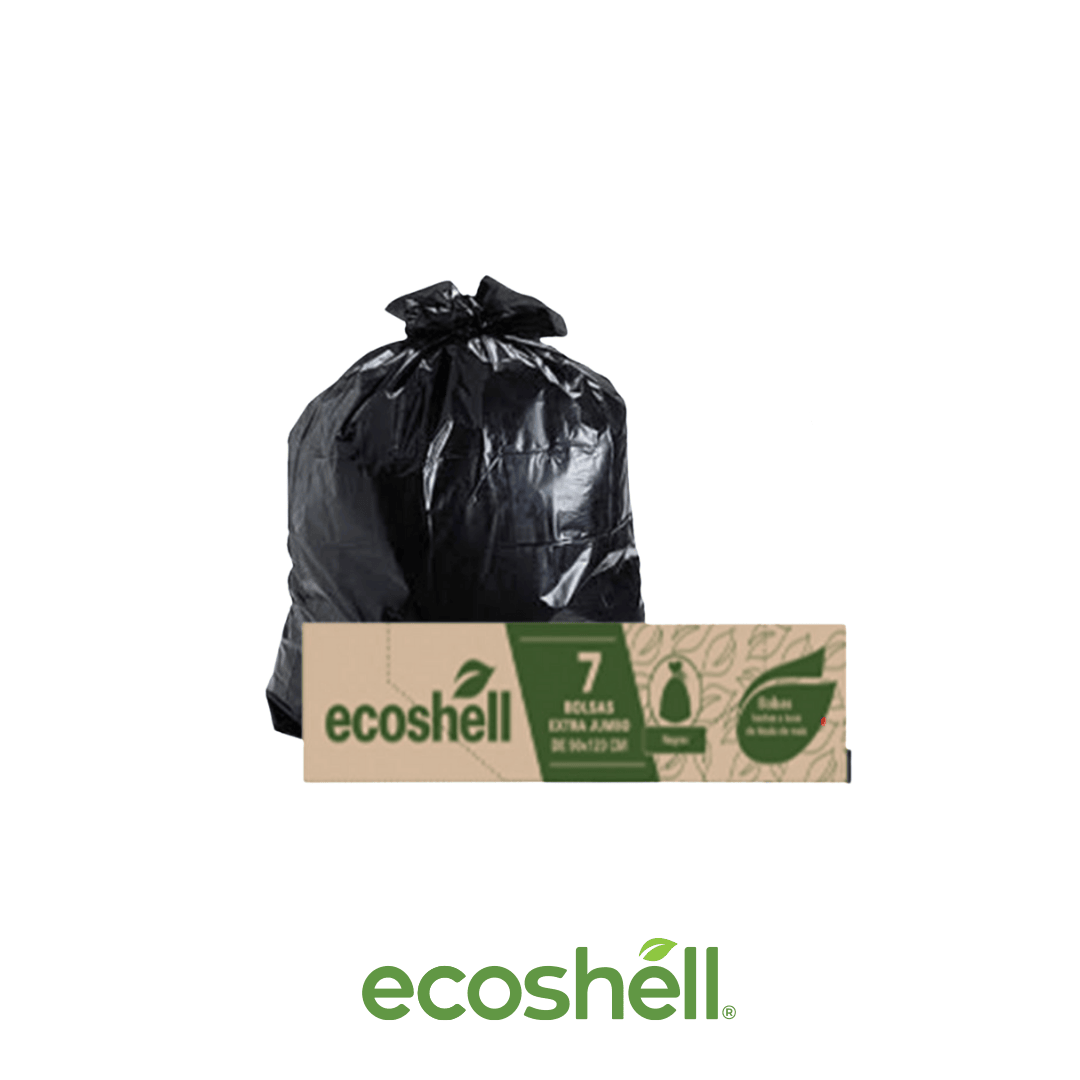 Bolsa Extra Jumbo 90x120cm Black Compostable Fécula de maíz N/A