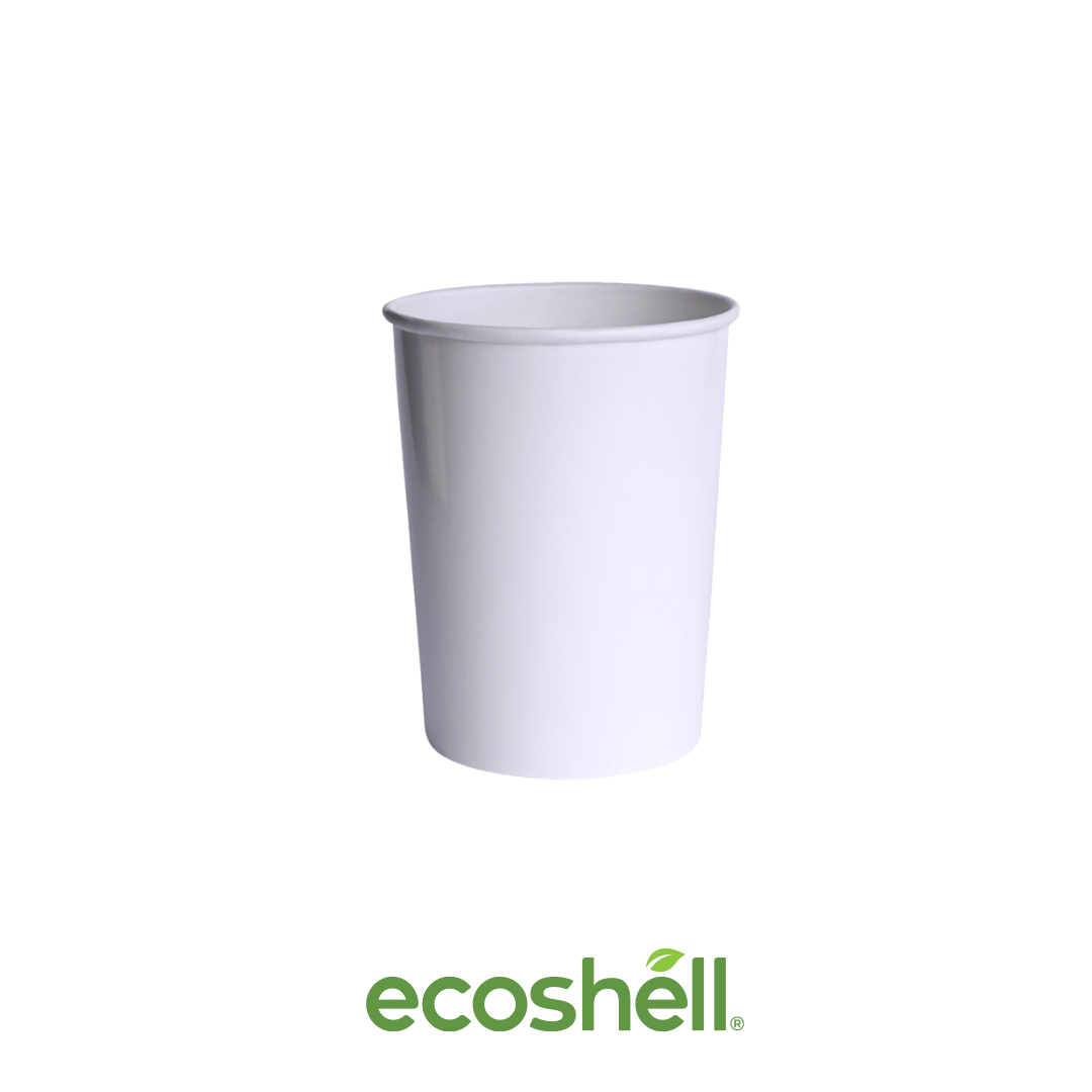 Paper Bowl 32 Oz Compostable Hecho de papel grado alimenticio + recubrimiento de PLA ♻️ Alternativa sin plástico ni contaminantes