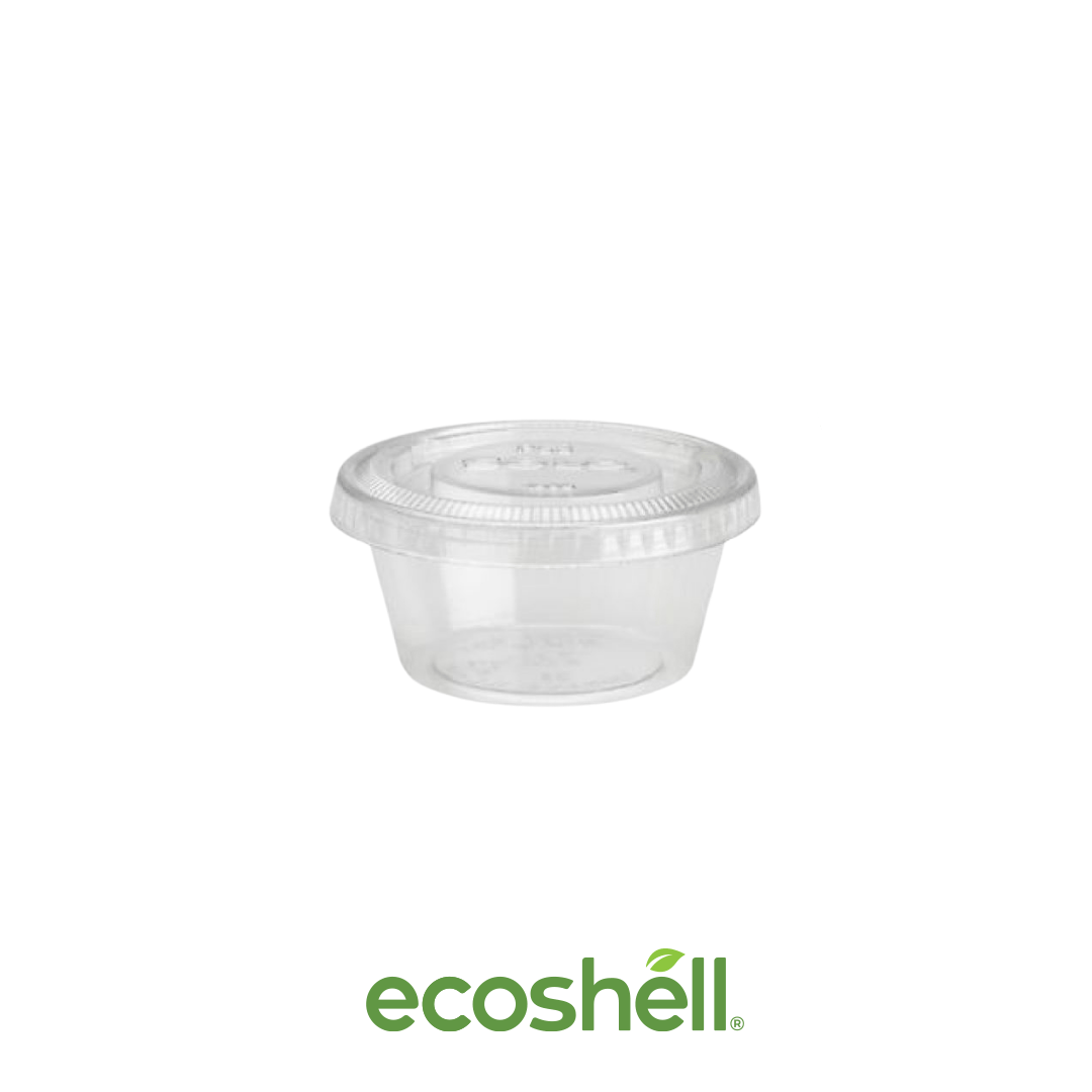Souffle Cup Transparente 2 Oz PLA (bioplástico de maíz)  N/A