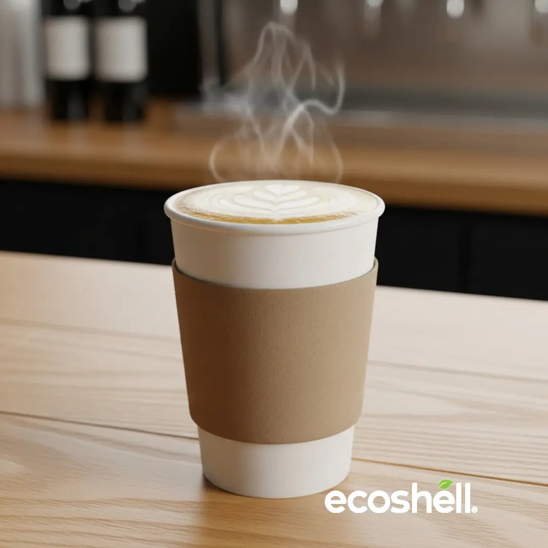 Manga Térmica Para Vaso De Café Compostable