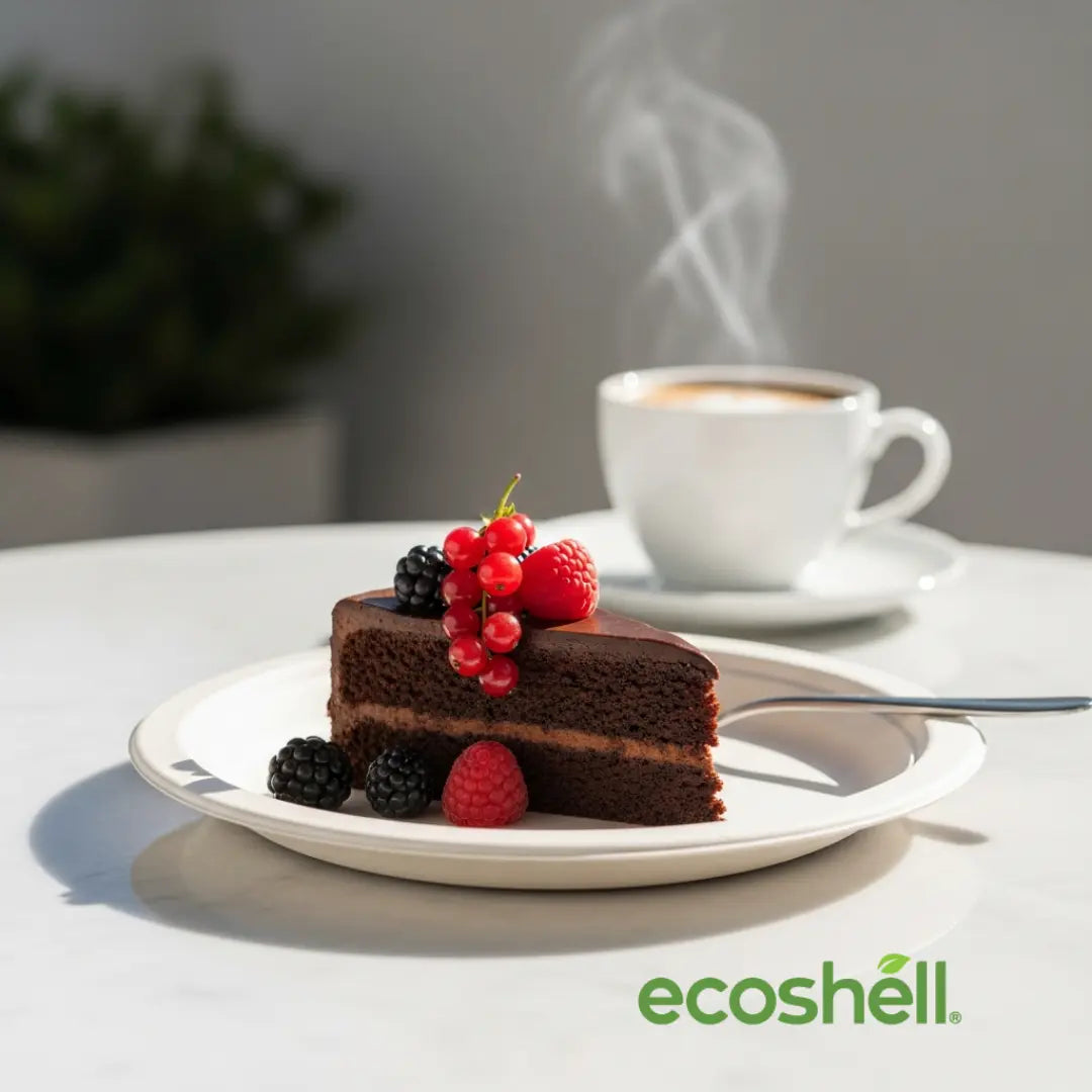 Plato Pastelero 7" Compostable