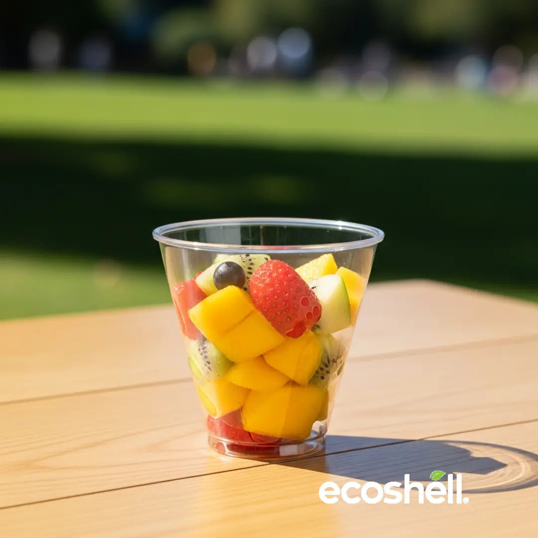 Vaso Transparente 9 Oz Compostable
